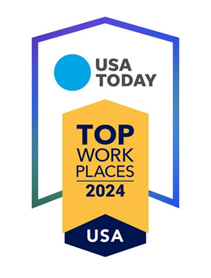 KMS Solutions, LLC Earns the USA Today Top Workplaces 2024 Recognition